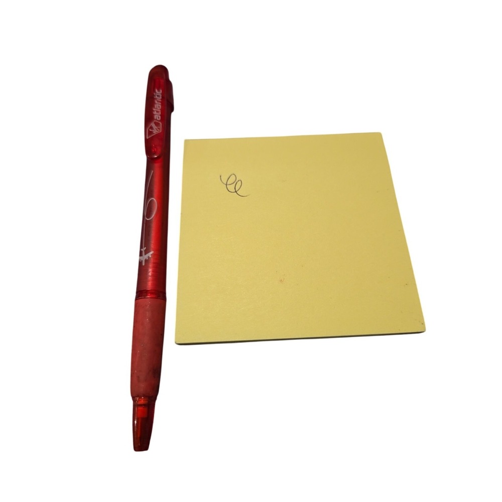 Virgin Atlantic Airline Pen Pilot Click Pen Black Ink Click